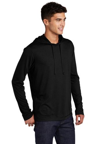 Sport-Tek PosiCharge Tri-Blend Wicking Long Sleeve Hoodie ST406 image thumbnail