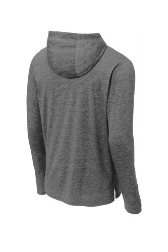 Sport-Tek PosiCharge Tri-Blend Wicking Long Sleeve Hoodie ST406 image thumbnail