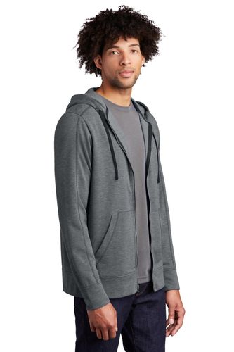 Sport-Tek PosiCharge Tri-Blend Wicking Fleece Full-Zip Hooded Jacket ST293 image thumbnail