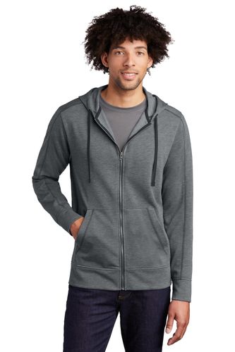 Sport-Tek PosiCharge Tri-Blend Wicking Fleece Full-Zip Hooded Jacket ST293 image thumbnail
