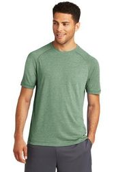 Image of Sport-Tek PosiCharge Tri-Blend Wicking Raglan Tee. ST400