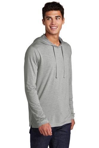 Sport-Tek PosiCharge Tri-Blend Wicking Long Sleeve Hoodie ST406 image thumbnail