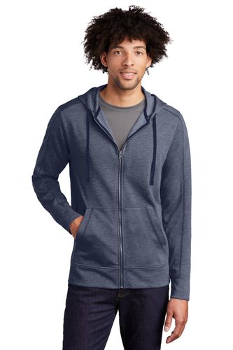 Sport-Tek PosiCharge Tri-Blend Wicking Fleece Full-Zip Hooded Jacket ST293 image thumbnail
