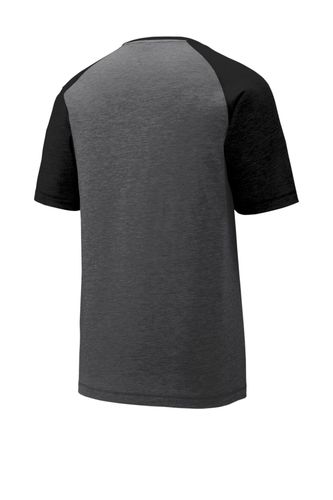Sport-Tek PosiCharge Tri-Blend Wicking Raglan Tee. ST400 image thumbnail