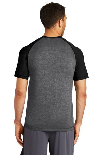 Sport-Tek PosiCharge Tri-Blend Wicking Raglan Tee. ST400 image thumbnail
