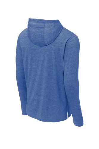 Sport-Tek PosiCharge Tri-Blend Wicking Long Sleeve Hoodie ST406 image thumbnail