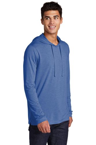 Sport-Tek PosiCharge Tri-Blend Wicking Long Sleeve Hoodie ST406 image thumbnail