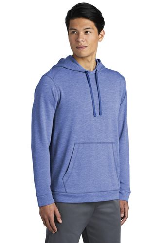Sport-Tek PosiCharge Tri-Blend Wicking Fleece Hooded Pullover. ST296 image thumbnail