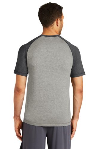 Sport-Tek PosiCharge Tri-Blend Wicking Raglan Tee. ST400 image thumbnail
