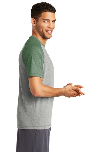 Sport-Tek PosiCharge Tri-Blend Wicking Raglan Tee. ST400 image thumbnail
