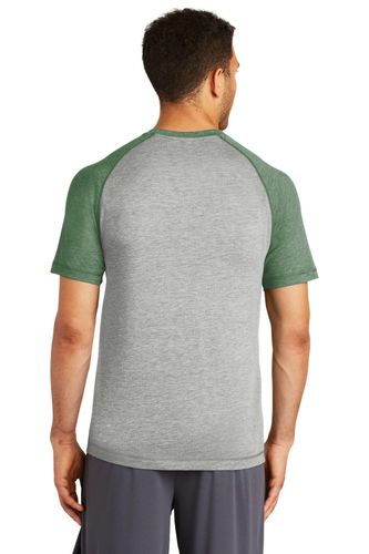 Sport-Tek PosiCharge Tri-Blend Wicking Raglan Tee. ST400 image thumbnail