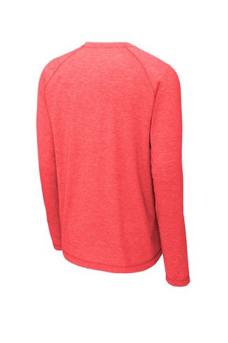 Sport-Tek PosiCharge Long Sleeve Tri-Blend Wicking Raglan Tee ST400LS image thumbnail