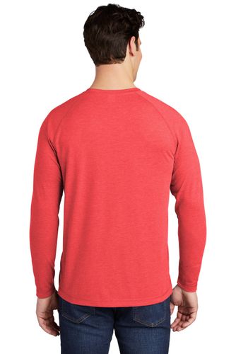 Sport-Tek PosiCharge Long Sleeve Tri-Blend Wicking Raglan Tee ST400LS image thumbnail