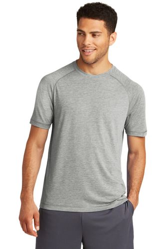 Sport-Tek PosiCharge Tri-Blend Wicking Raglan Tee. ST400 image thumbnail