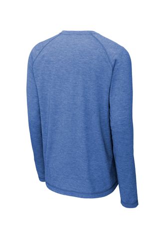 Sport-Tek PosiCharge Long Sleeve Tri-Blend Wicking Raglan Tee ST400LS image thumbnail