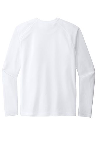 Sport-Tek PosiCharge Long Sleeve Tri-Blend Wicking Raglan Tee ST400LS image thumbnail