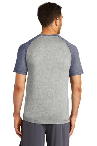 Sport-Tek PosiCharge Tri-Blend Wicking Raglan Tee. ST400 image thumbnail