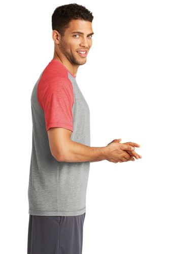 Sport-Tek PosiCharge Tri-Blend Wicking Raglan Tee. ST400 image thumbnail