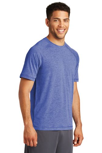 Sport-Tek PosiCharge Tri-Blend Wicking Raglan Tee. ST400 image thumbnail