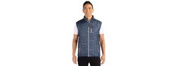 Image of Cutter & Buck Rainier PrimaLoft® Mens Eco Insulated Full Zip Printed Puffer Vest