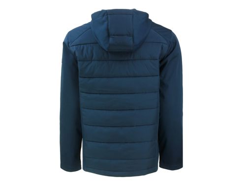Cutter & Buck Evoke Hybrid Eco Softshell Recycled Full Zip Mens Hooded Jacket image thumbnail
