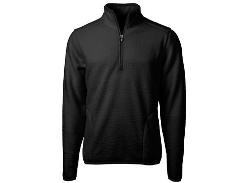 Cutter & Buck Cascade Eco Sherpa Fleece Mens Big & Tall Quarter Zip Jacket Big & Tall image thumbnail