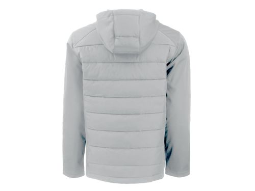 Cutter & Buck Evoke Hybrid Eco Softshell Recycled Full Zip Mens Hooded Jacket image thumbnail