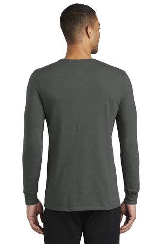 Nike Dri-FIT Cotton/Poly Long Sleeve Tee. NKBQ5230 image thumbnail