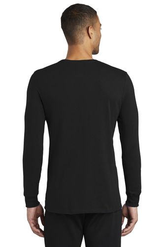 Nike Dri-FIT Cotton/Poly Long Sleeve Tee. NKBQ5230 image thumbnail