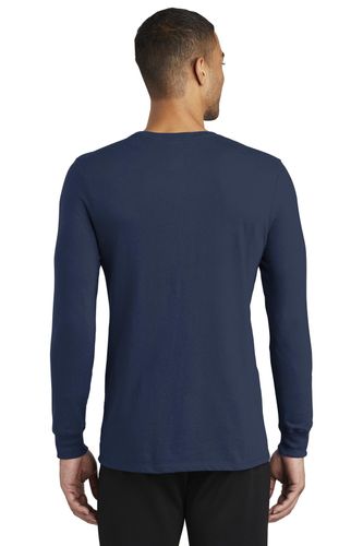 Nike Dri-FIT Cotton/Poly Long Sleeve Tee. NKBQ5230 image thumbnail