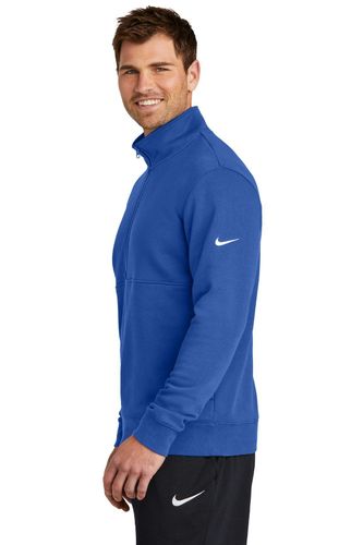 Nike Club Fleece Sleeve Swoosh 1/2-Zip NKDX6718 image thumbnail