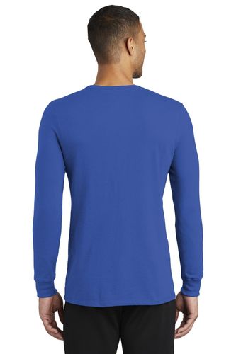 Nike Dri-FIT Cotton/Poly Long Sleeve Tee. NKBQ5230 image thumbnail