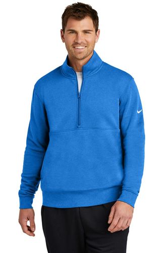 Nike Club Fleece Sleeve Swoosh 1/2-Zip NKDX6718 image thumbnail