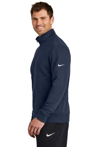 Nike Club Fleece Sleeve Swoosh 1/2-Zip NKDX6718 image thumbnail