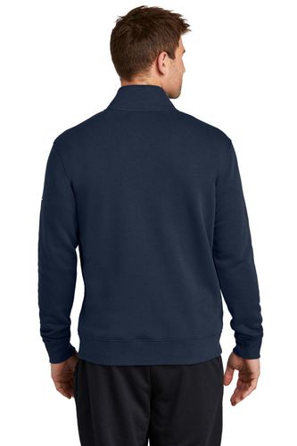 Nike Club Fleece Sleeve Swoosh 1/2-Zip NKDX6718 image thumbnail