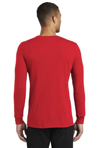 Nike Dri-FIT Cotton/Poly Long Sleeve Tee. NKBQ5230 image thumbnail