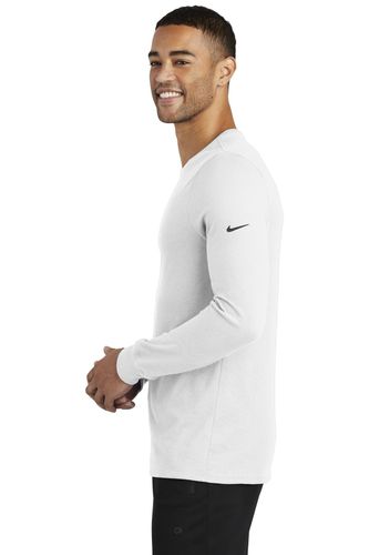 Nike Dri-FIT Cotton/Poly Long Sleeve Tee. NKBQ5230 image thumbnail