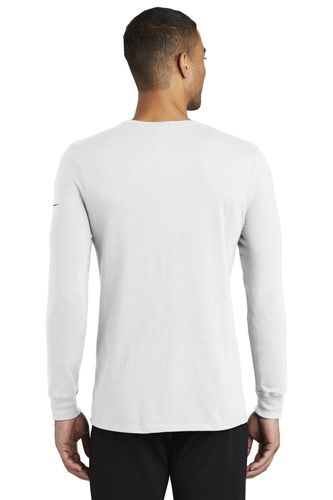 Nike Dri-FIT Cotton/Poly Long Sleeve Tee. NKBQ5230 image thumbnail