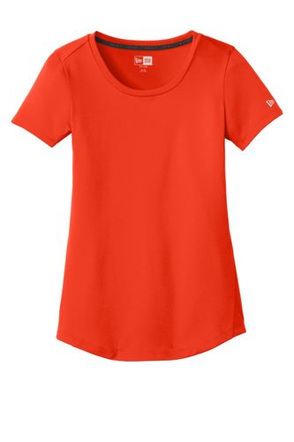 New Era Ladies Series Performance Scoop Tee. LNEA200 image thumbnail