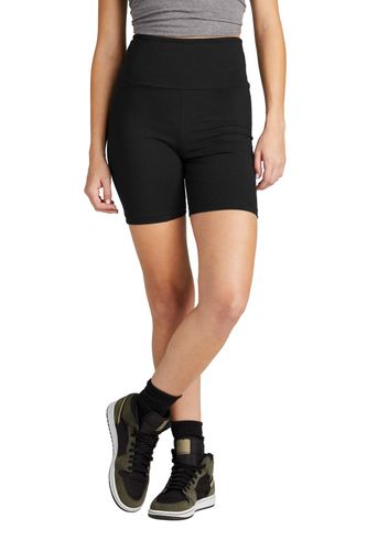 District Women's Flex High-Waist Bike Short DT7509 image thumbnail