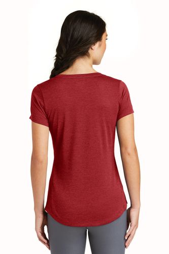 New Era Ladies Series Performance Scoop Tee. LNEA200 image thumbnail