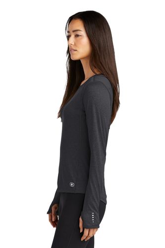 OGIO Ladies Long Sleeve Pulse Crew. LOE321 image thumbnail