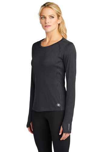 OGIO Ladies Long Sleeve Pulse Crew. LOE321 image thumbnail