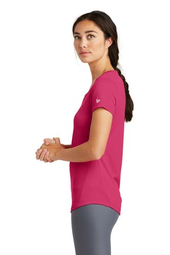 New Era Ladies Series Performance Scoop Tee. LNEA200 image thumbnail