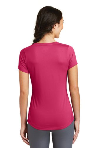 New Era Ladies Series Performance Scoop Tee. LNEA200 image thumbnail