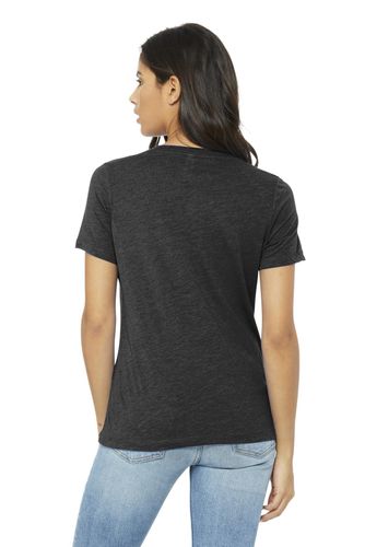 BELLA+CANVAS Women's Relaxed Triblend V-Neck Tee BC6415 image thumbnail