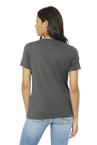 BELLA+CANVAS Women's Relaxed Triblend V-Neck Tee BC6415 image thumbnail