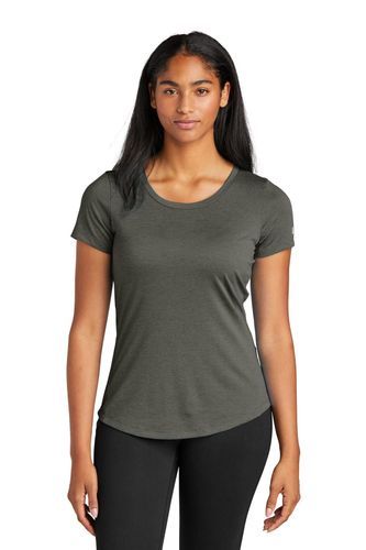 New Era Ladies Series Performance Scoop Tee. LNEA200 image thumbnail