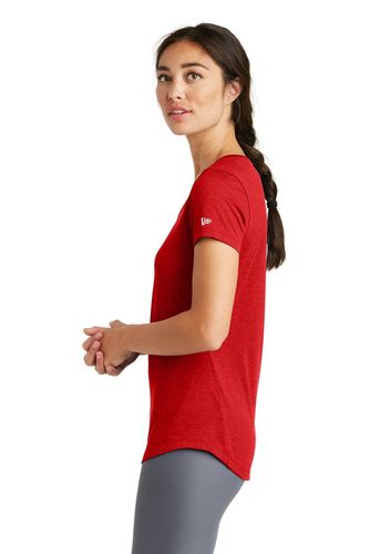 New Era Ladies Series Performance Scoop Tee. LNEA200 image thumbnail