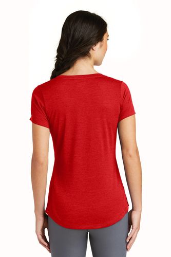 New Era Ladies Series Performance Scoop Tee. LNEA200 image thumbnail